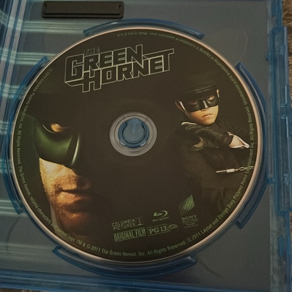 The Green Hornet Blu-ray Disc - Blue and Green - Picture 2 of 2